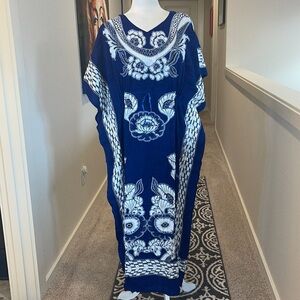 BATIK halus INDONESIA dress moo moo BATIKMOTO Jumbo Tiedye Print Batik D…